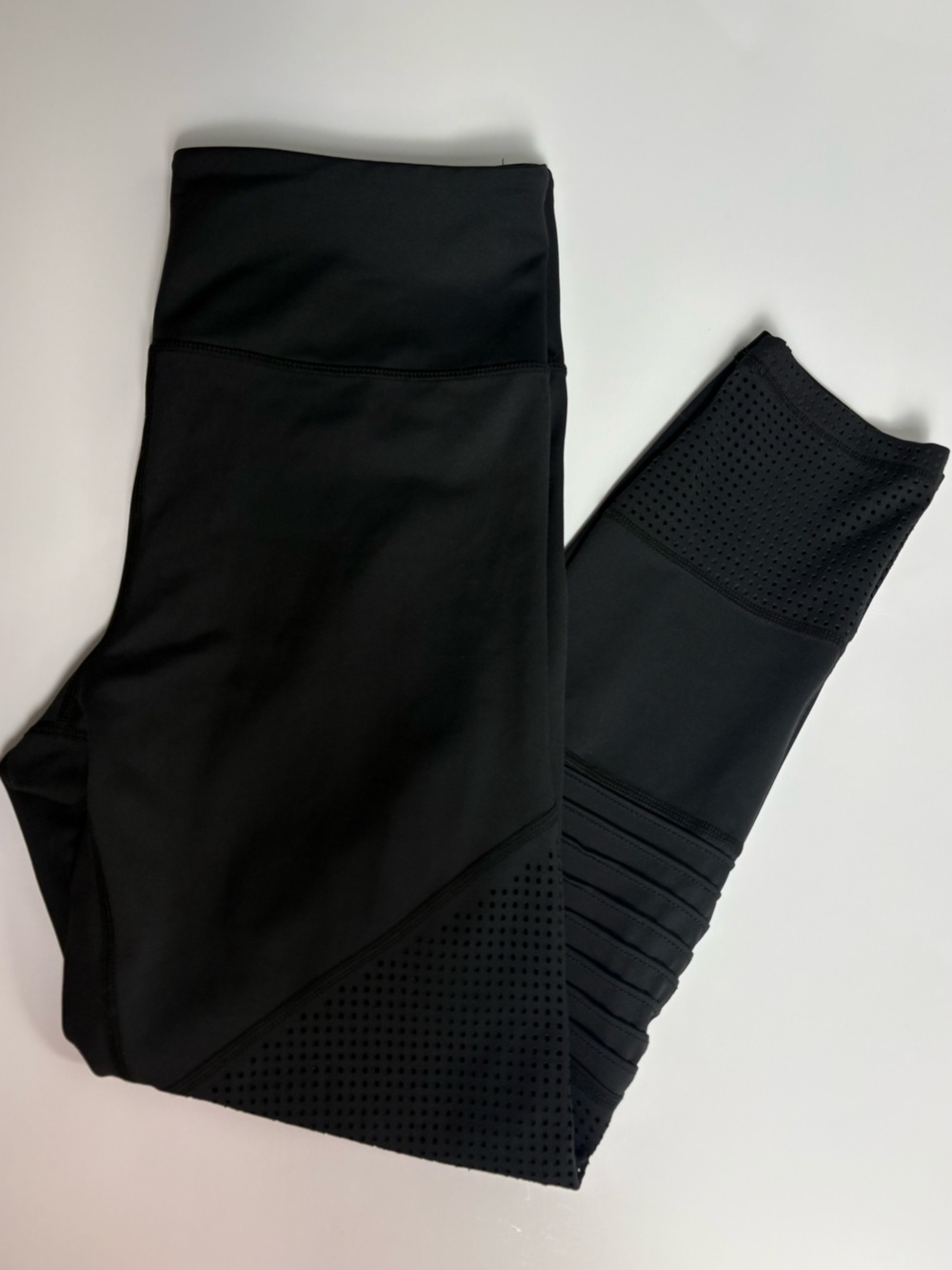 Women’s Zyia Active Black Performance Moto Leggings